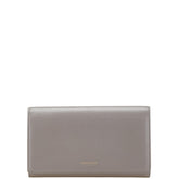 サンローラン 長財布 372267 グレー レザー レディース SAINT LAURENT 【中古】